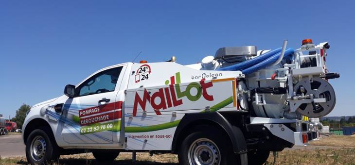 Nouvel hydrocureur surbaissé