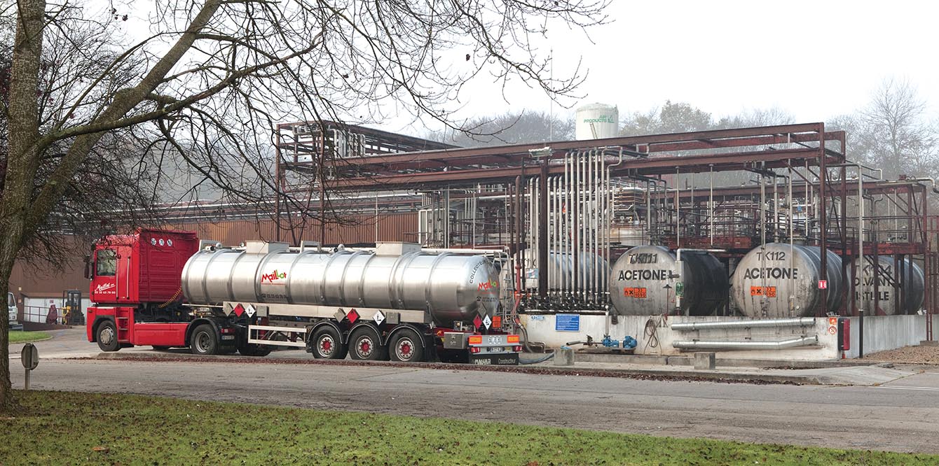 Transport en citerne de déchets liquides